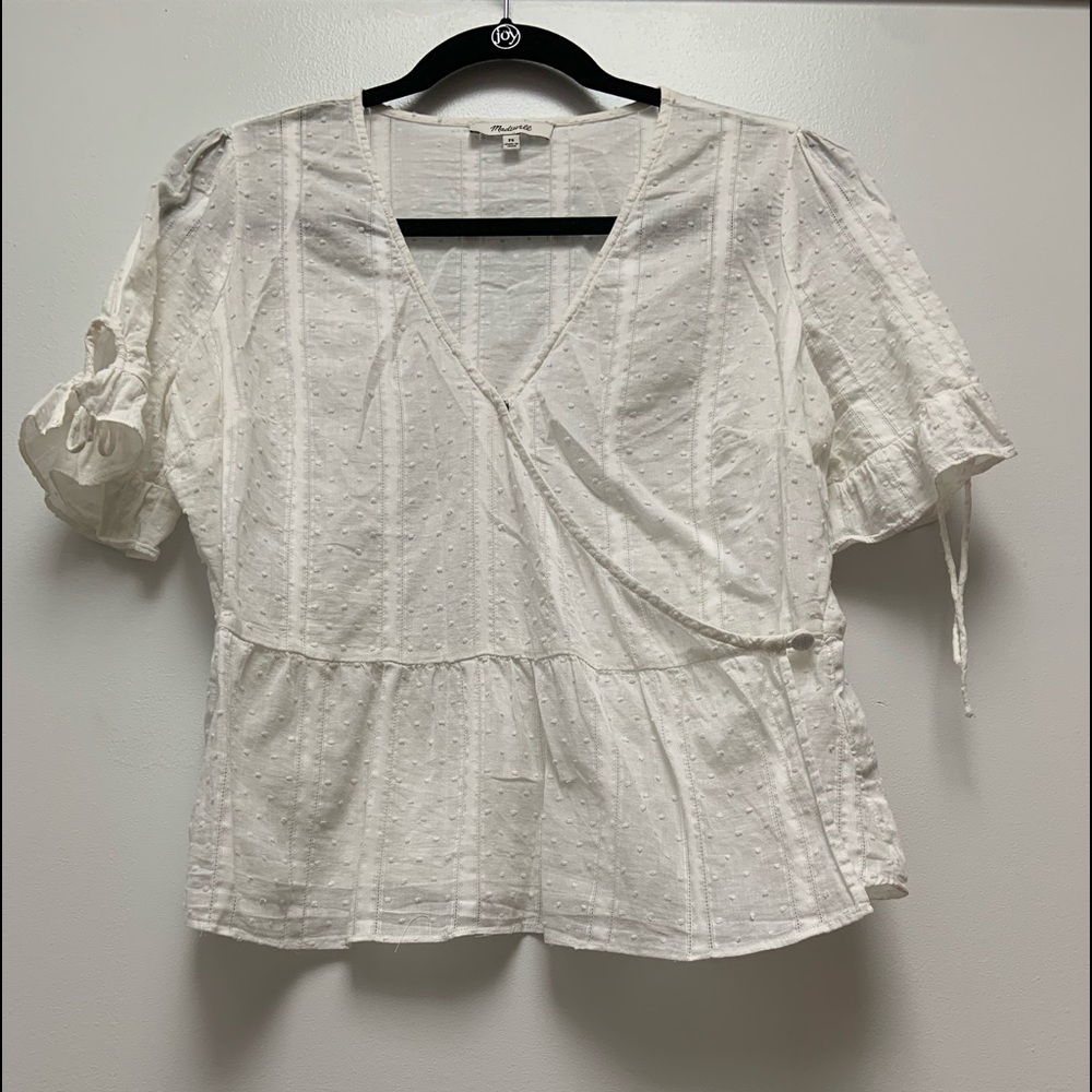 Madewell - Wrap Cotton Top